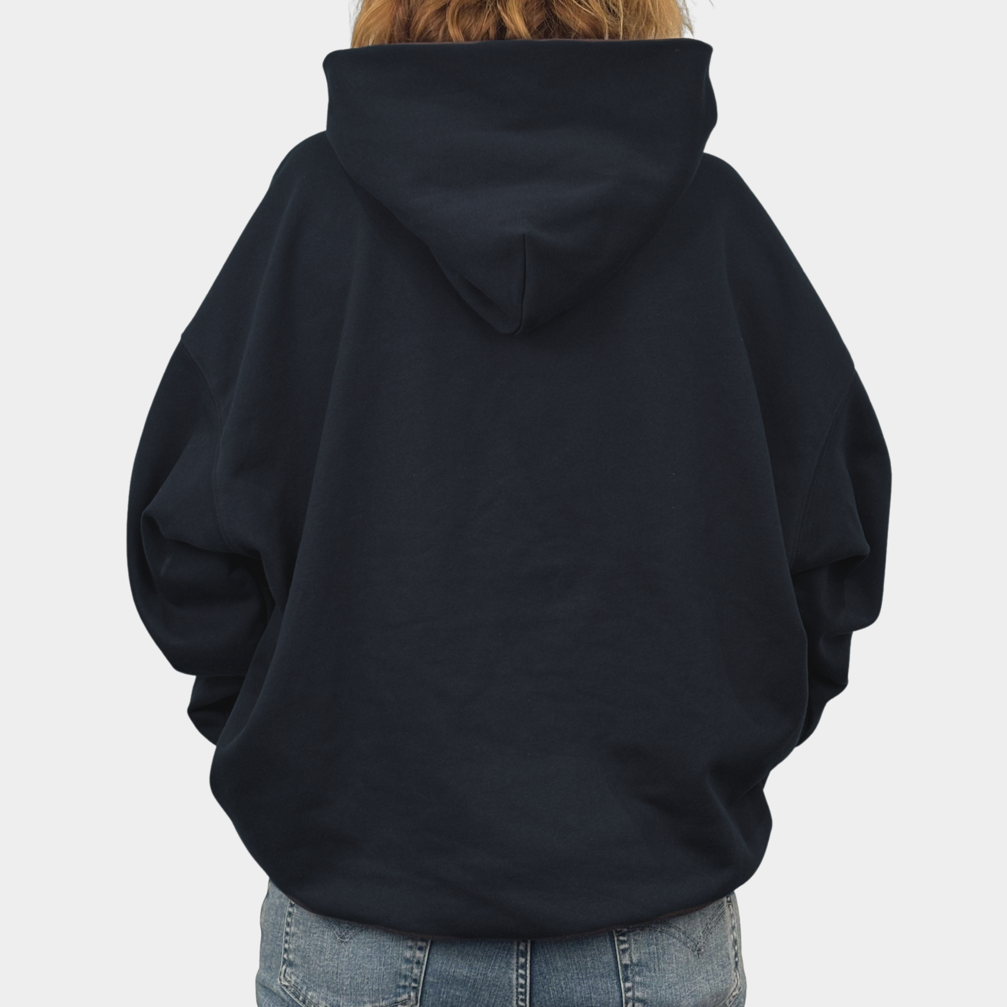 Boxy Basics - Blue Winter Hoodie
