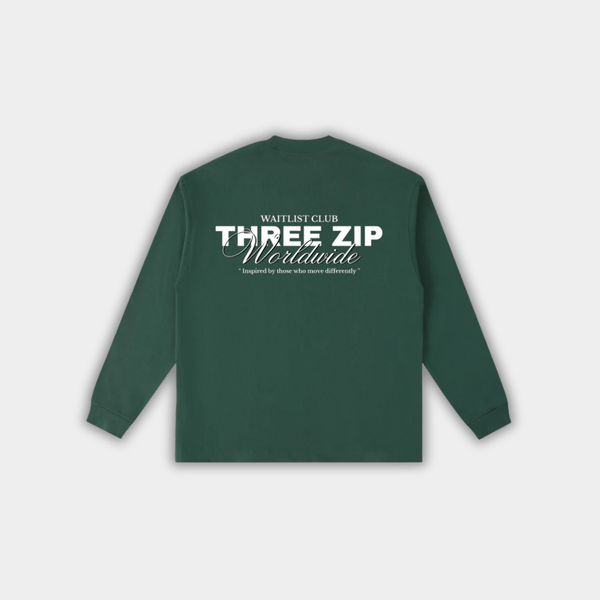 ThreeZip - Premium Long Sleeve