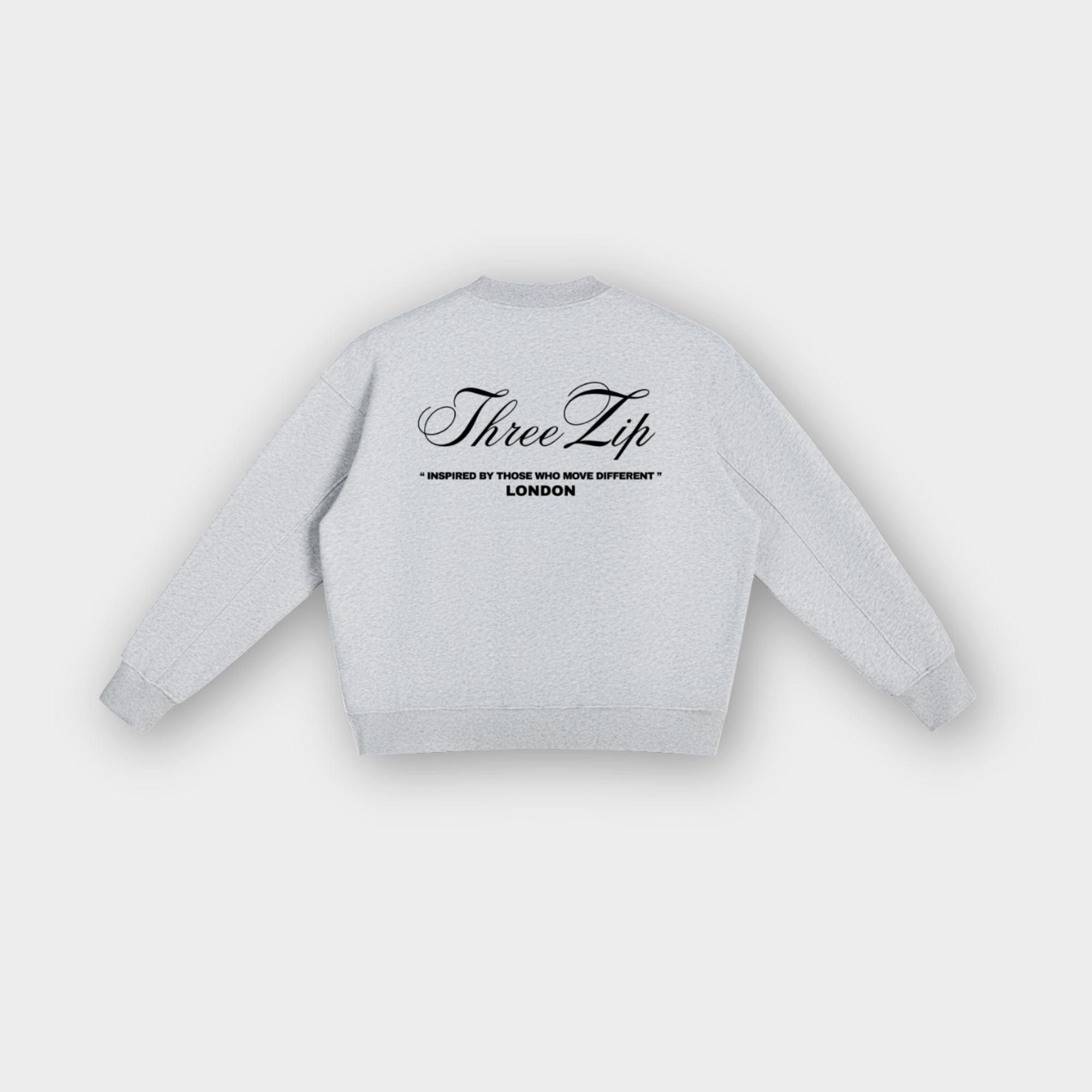 Boxy Basics - Grey Round Neck