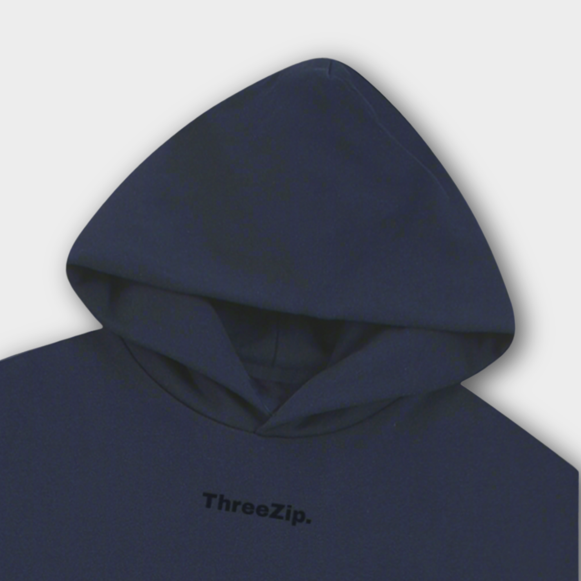 Boxy Basics - Blue Winter Hoodie